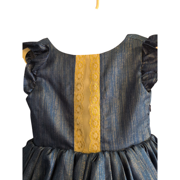 8 Dollcake Royal Blue Gleam In The Light Dress - Picture 2 of 7